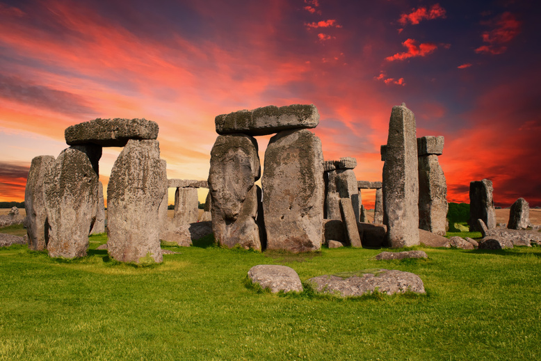 Prehistoric Stonehenge Landmark